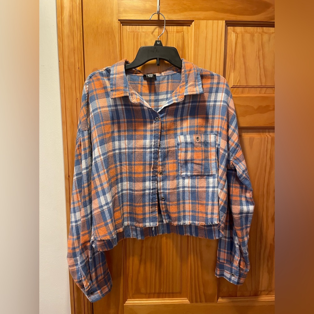 Women’s Rue21 crop top flannel